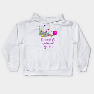 Bounce Back - Lifes Inspirational Quotes Kids Hoodie